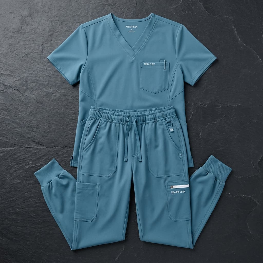 Antimicrobial Medical Scrub Set