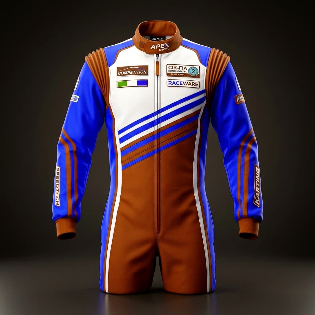 Custom Sublimated CIK-FIA Karting Race Suit Program
