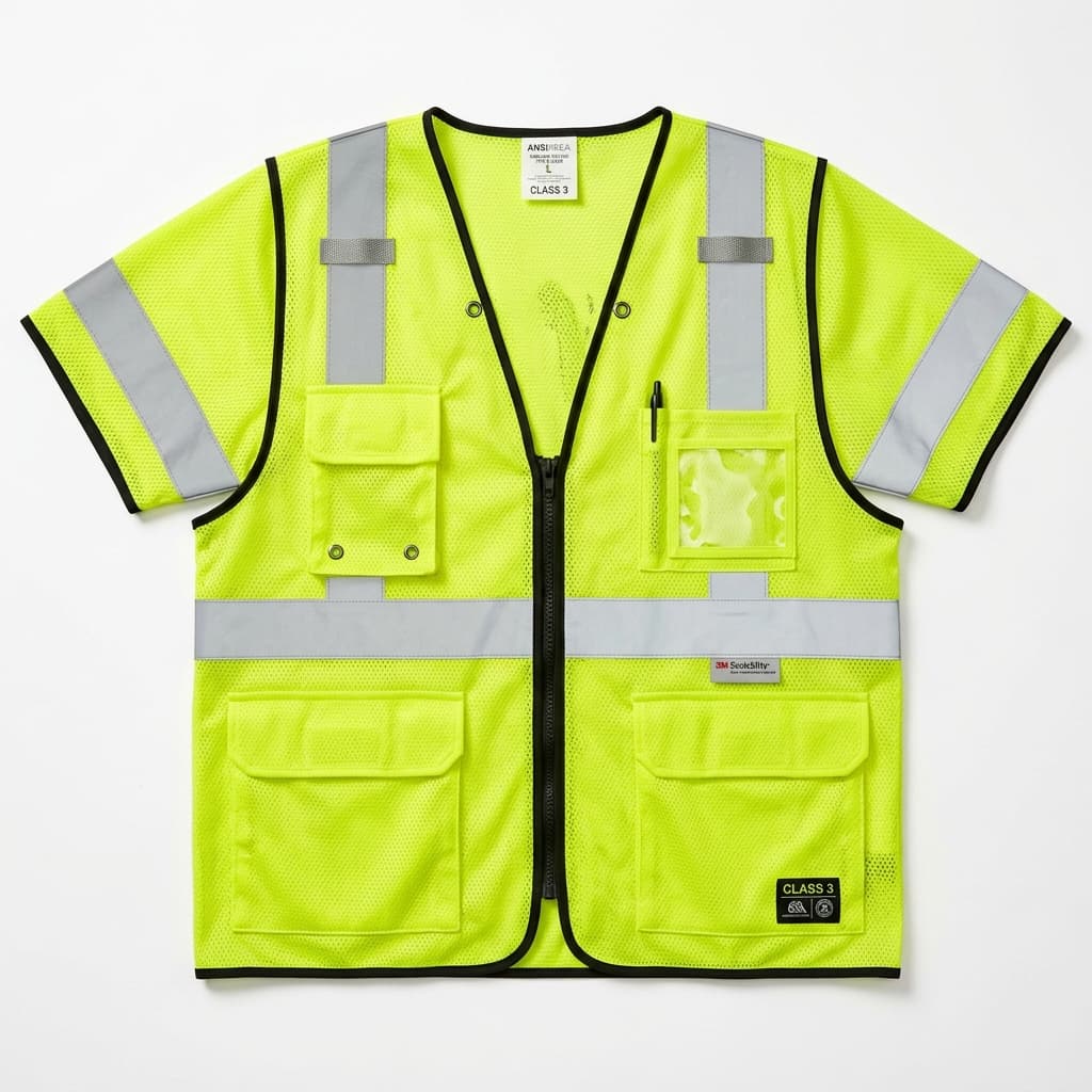 Class 3 Hi-Vis Safety Vest